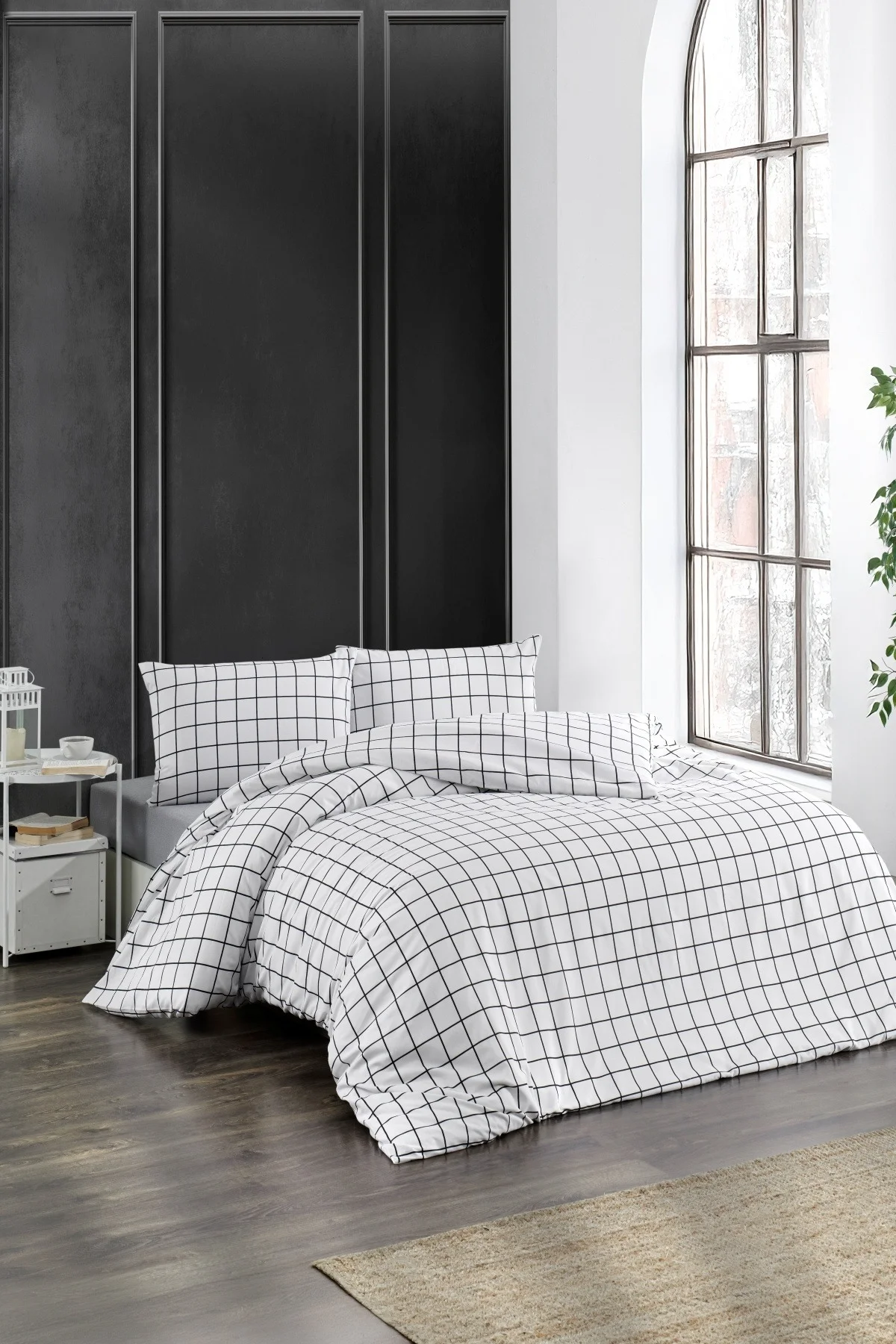 Duvet Cover Sets - White Square